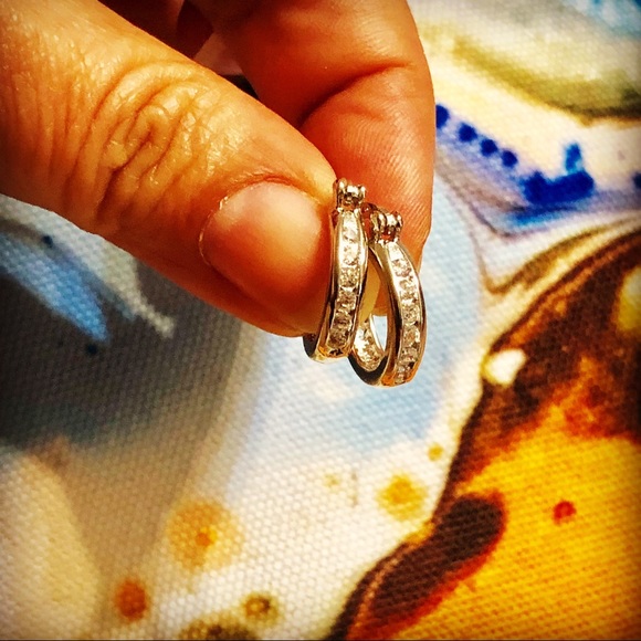 Jewelry - 3 for $20 Small Silver Hoop Earrings